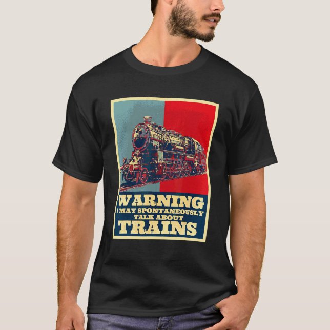 Camiseta Puede hablar espontáneamente sobre el motor de vap (Anverso)