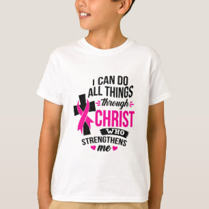 Camiseta Puede hacer todas las cosas a través de Cristo Cán