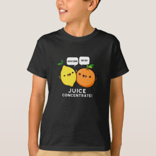 Camiseta Puede Hacerlo Jugo Concentrar Pun De Fruta Positiv