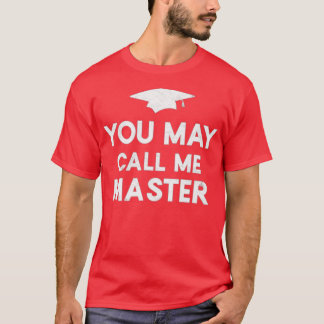Camiseta Puede Llamarme Graduado Máster 2021