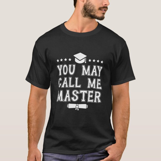 Camiseta Puede Llamarme Graduado Máster 2021 (Anverso)