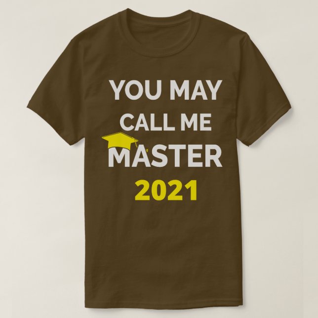 Camiseta Puede Llamarme Maestro 2021 I (Diseño del anverso)