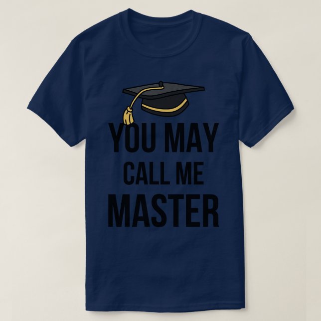 Camiseta Puede Llamarme Maestro I (Diseño del anverso)