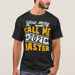 Camiseta Puede Llamarme Master 2021 Graduation Tee Masters