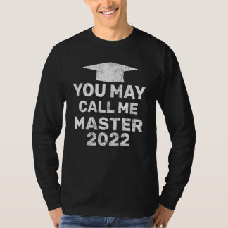 Camiseta Puede Llamarme Master 2022 Masters Mba Graduatio