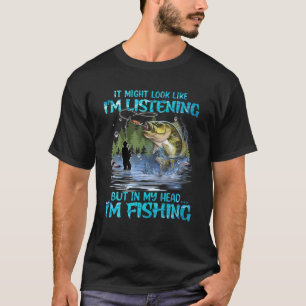 Camiseta Puede parecer que estoy escuchando, pero en mi cab