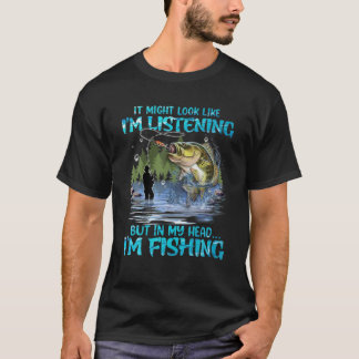 Camiseta Puede parecer que estoy escuchando, pero en mi cab