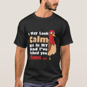 Camiseta Puede que parezca tranquila pero en mi cabeza he p