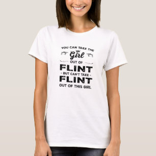 Camiseta Puede Sacar Al Chica De Flint Michigan Girlfr