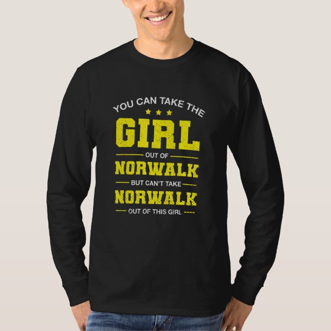 Camiseta Puede Sacar Al Chica De Norwalk California Gi (Anverso)