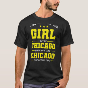 Camiseta Puede Sacar Al Chica Del Chica De Chicago Illinois