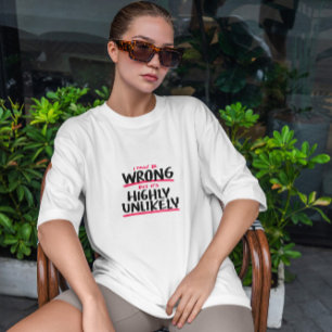 Camiseta Puede ser una cita errónea