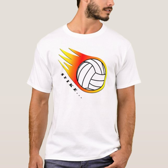 Camiseta ¿Puede usted cavarlo? Voleibol (Anverso)