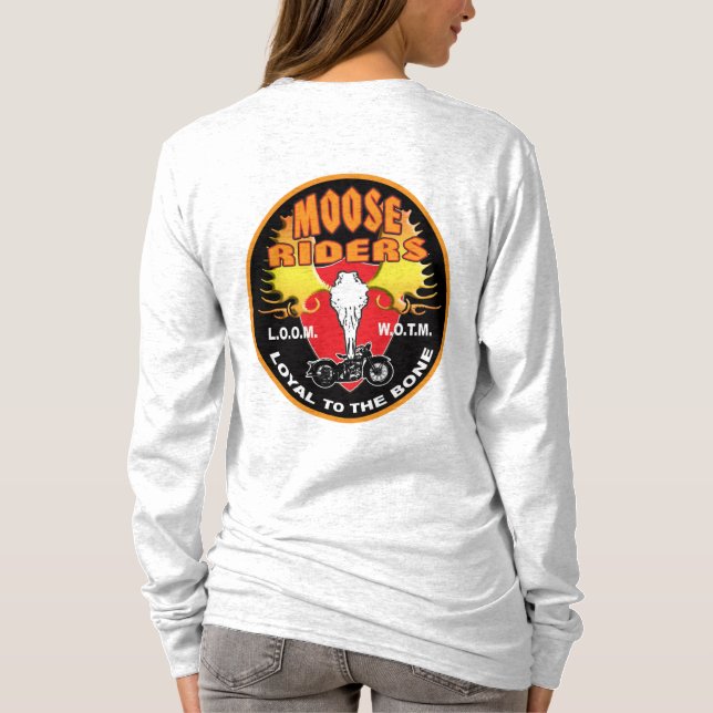 Camiseta ¿Puede usted correr con esta manada? (Reverso)