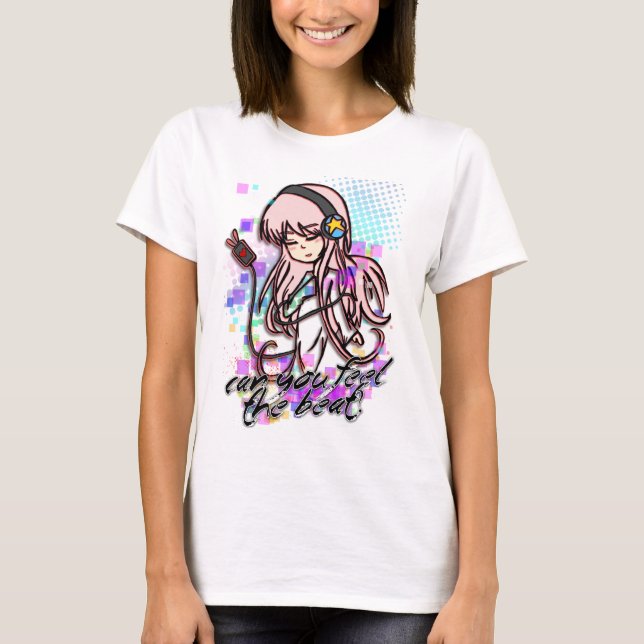 Camiseta ¿Puede usted sentir el golpe? (Anverso)