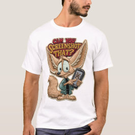 Camiseta ¿Puedes Capturar Esa Bordada Zorra Fennec Divertid