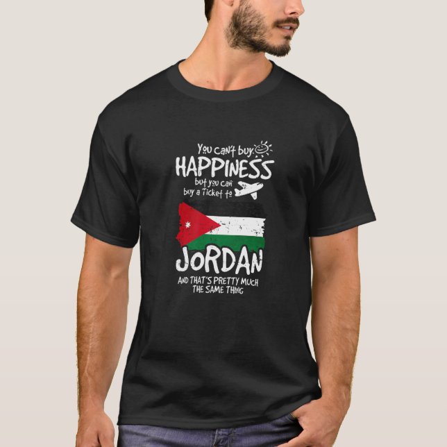 Camiseta Puedes Comprar Un Billete A Jordania (Anverso)