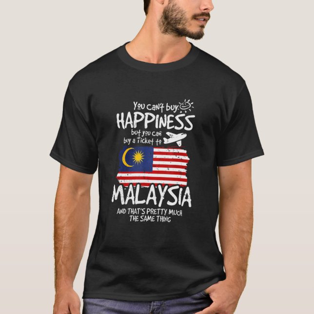 Camiseta Puedes Comprar Un Billete A Malasia (Anverso)