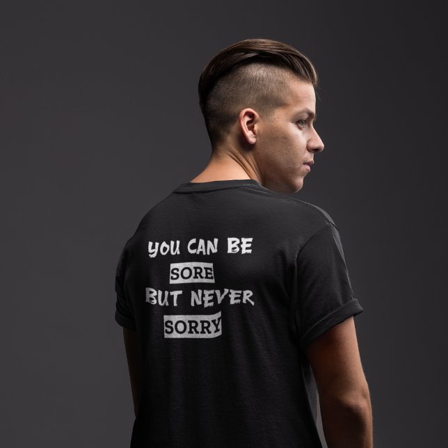 Camiseta Puedes Estar Doloroso Pero Nunca Lo Siento (Subido por el creador)