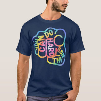 Camiseta Puedes Hacer Cosas Difíciles Hombres LGBT Motivado