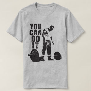 Camiseta PUEDES HACERLO: Motivación de entrenamiento de ele
