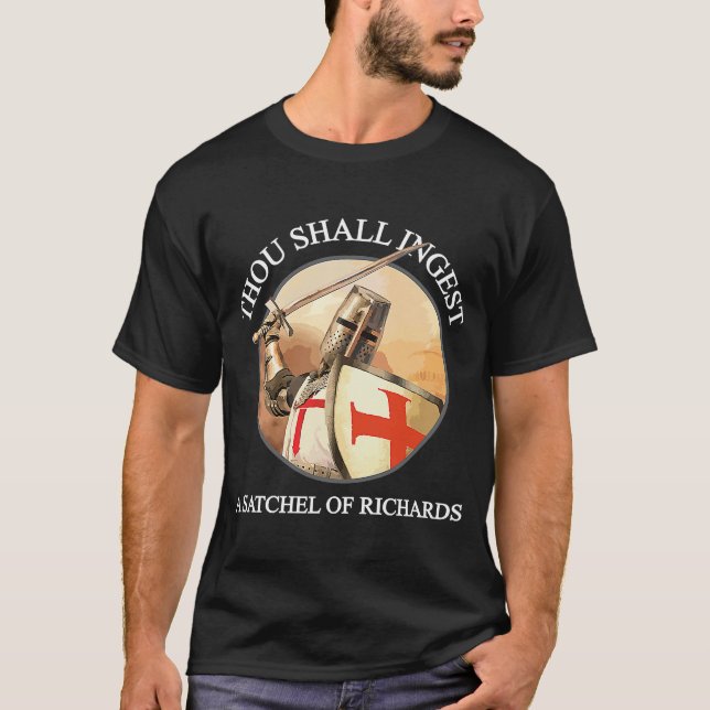 Camiseta Puedes Ingresar Un Satchel De Richhards Hombres Mu (Anverso)