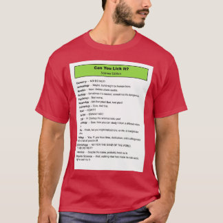 Camiseta ¿Puedes lamerlo?