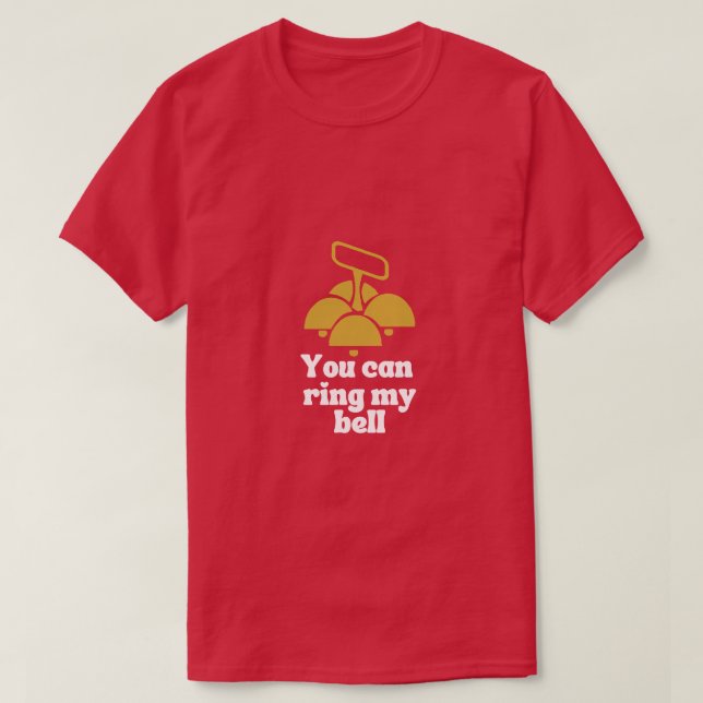 Camiseta Puedes llamar a mi timbre (Diseño del anverso)