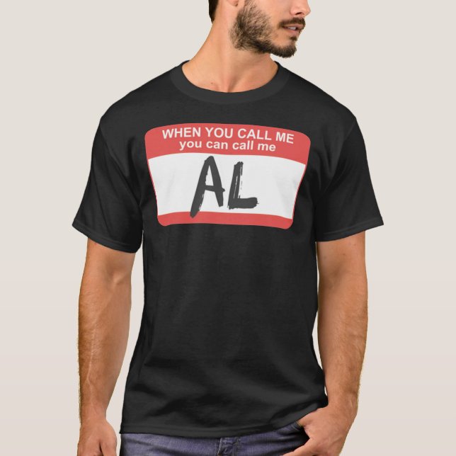 Camiseta Puedes Llamarme Al   (Anverso)