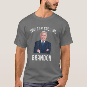 Camiseta Puedes Llamarme Brandon Cant Funny Anti Joe Biden