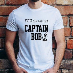 Camiseta PUEDES llamarme Capitán Bob