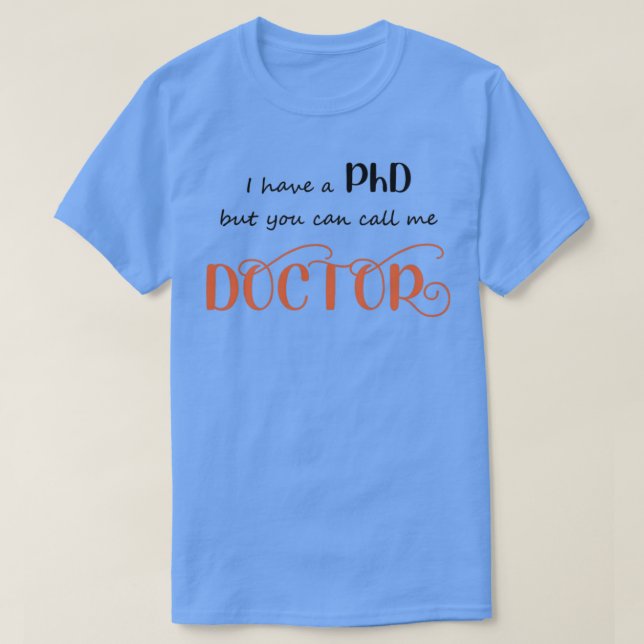 Camiseta Puedes llamarme médica (Diseño del anverso)