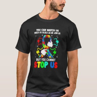 Camiseta Puedes Observarnos Burlarnos De Nosotros Bloquearn