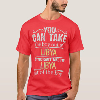 Camiseta Puedes Sacar Al Niño De Libia Pero No Puedes Tak