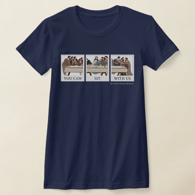 Camiseta Puedes Sentarte Con Nosotros (Distribución)