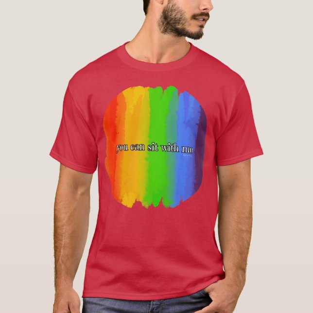 Camiseta Puedes sentarte conmigo (Anverso)
