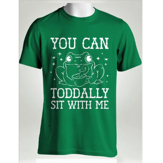 Camiseta Puedes Sentarte Conmigo Totalmente - Punzante Rana