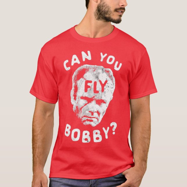 Camiseta ¿Puedes Volar Bobby - Robocop (Anverso)