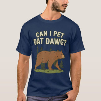Camiseta ¿Puedo acariciar a ese perro
