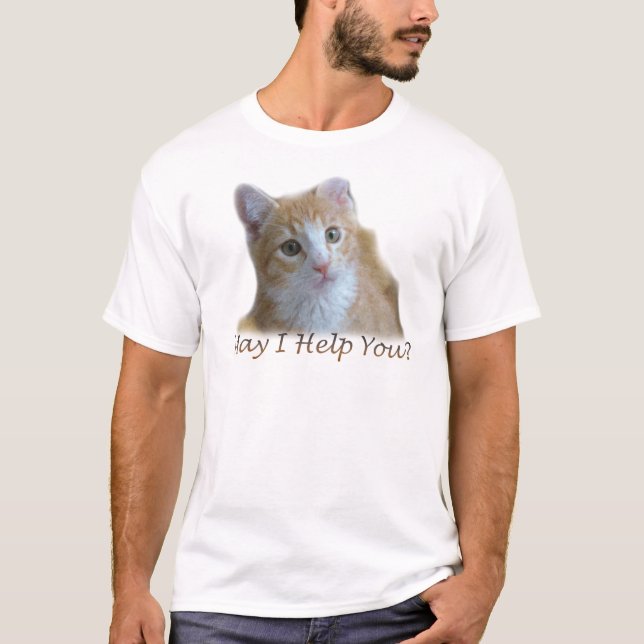 Camiseta ¿Puedo ayudarte? (Anverso)