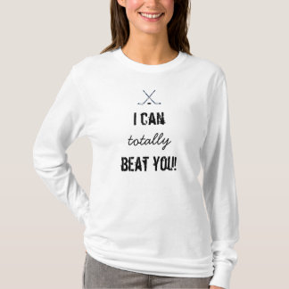 Camiseta Puedo batirle totalmente sudadera con capucha del