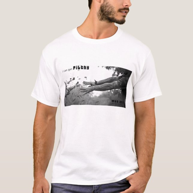 Camiseta puedo conseguir asqueroso (Anverso)