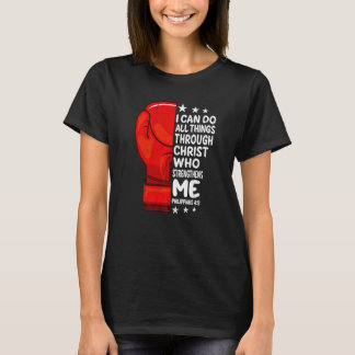Camiseta Puedo Hacer Cosas A Través De Cristo Felipios 4 13