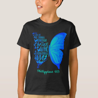 Camiseta Puedo Hacer Cosas A Través De Cristo Que Fortalece