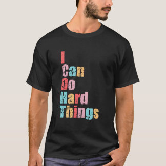 Camiseta Puedo Hacer Cosas Difíciles Chaleco De Entrenamien