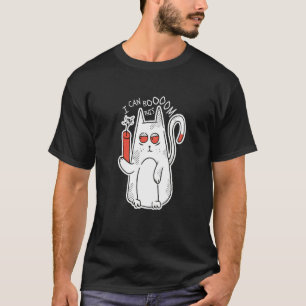Camiseta Puedo hacer estallar a este gato lindo