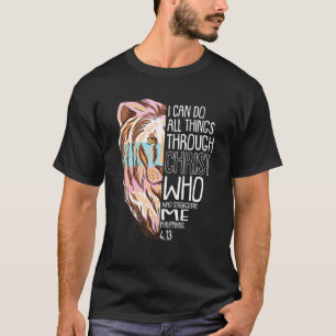 Camiseta Puedo Hacer Todas Las Cosas A Través De Christ Lgb