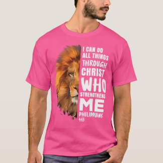 Camiseta Puedo Hacer Todas Las Cosas A Través De Cristo