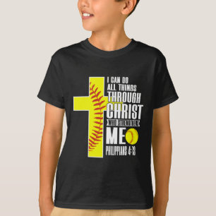 Camiseta Puedo hacer todas las cosas a través de Cristo Cam