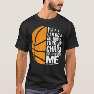 Camiseta Puedo Hacer Todas las Cosas a Través de Cristo Chr